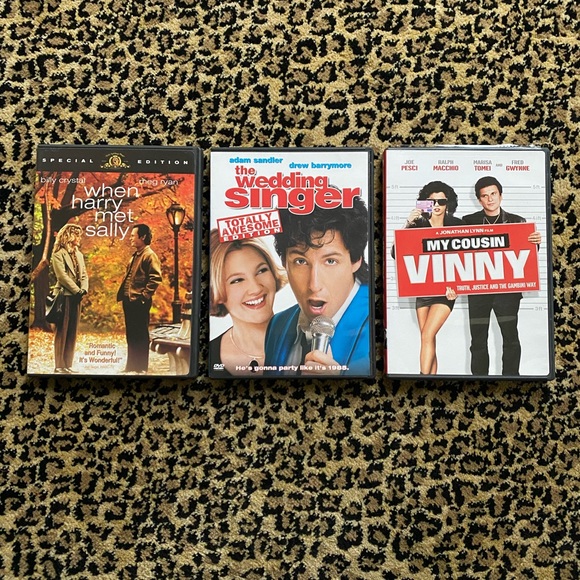 When Harry Met Sally, The Wedding Singer, and My Cousin Vinny DVD Bundle - Picture 1 of 7